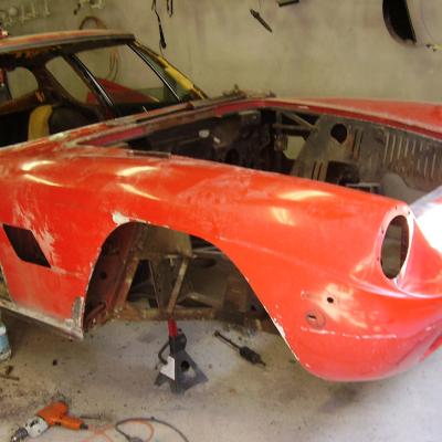 Restaurálás - Maserati Mistral II. 5
