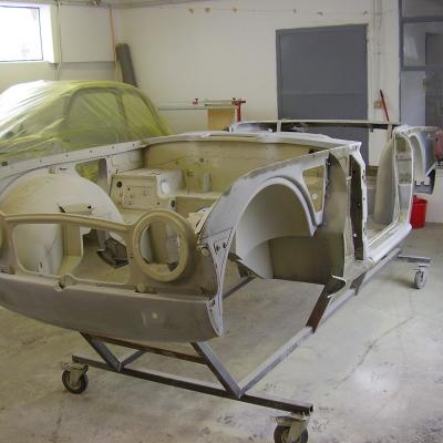 Restaurálás - Triumph TR4 72