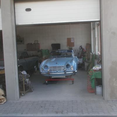 Restaurálás - Triumph TR4 79