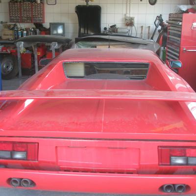 Restaurálás - De Tomaso Pantera SI 7