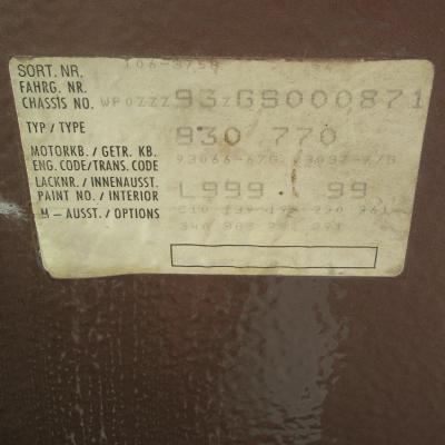 Restaurálás - Porsche 930 Turbo 3.3 RUF 21