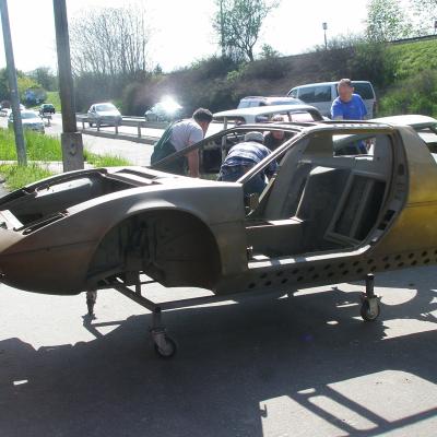 Restaurálás - Maserati Bora 5